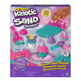 Set Spin Master Kinetic Sand Pastelería De Unicornio +3 Con Accesorios