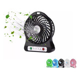 Kit 100 Mini Ventilador Portatil Mesa Bateria Recarregavel