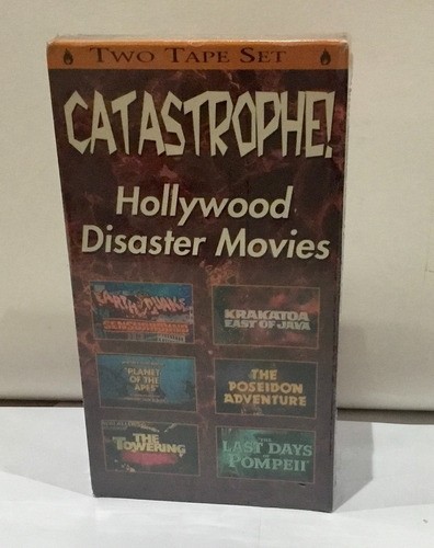 Hollywood Cine Catastrofe Documental Del Genero 2 Vhs