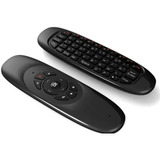 Control Smart Tv Air Mouse Teclado Luces Rgb Recargable Usb