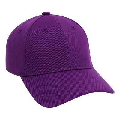 Gorra Premium Para Bordar Sublimar Lisa Acrílico Curva Color Morado Talla Adulto Ajustable Liso