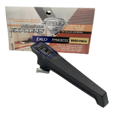 Mango Superior Para Olla Express Ekco Gourmet 4 Lts. Negro