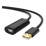 Cabo Extensor Ativo Ugreen Usb 2.0 Macho Fêmea 20metros