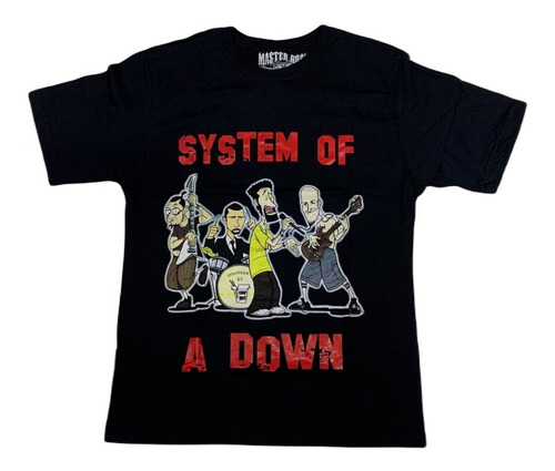 Camiseta System Of A Down Soad Blusa Banda Rock Adulto Mr333