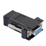 Adaptador Extensor De Vga A Vga Ethernet Cat 5,6