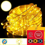 Luces De Navidad Y Decorativas Dosyu 3c200 10m De Largo 110v - Blanco Calido Con Cable Transparente