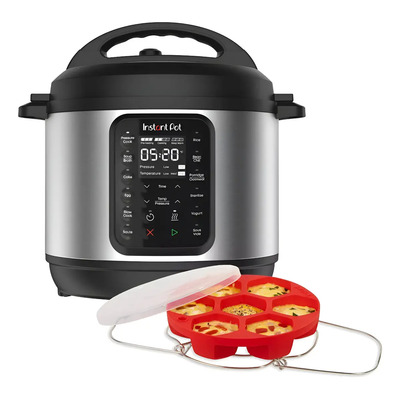 Olla Instant Pot 9 En 1 5.6l Acero Inoxidable Color Gris | Meses sin interés