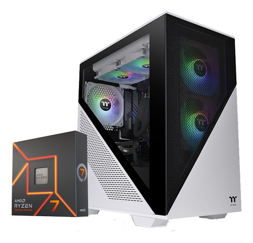 Cpu Gamer Ryzen 7 7700 16 Ram 1 Tb Ssd Nvidia Rtx 4060