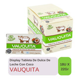 Tableta Vauquita Coco Dulce De Leche X 18u