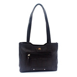 Bolso De Hombro Macoly 816 Lambani Negro