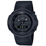 Reloj Negro Casio G-shock Anadigi Aw-500bb-1edr Para Hombre