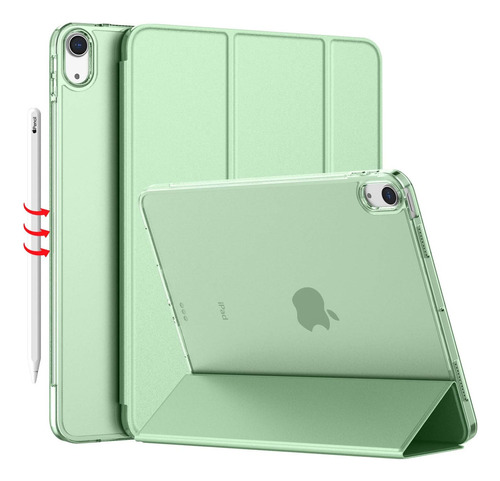 Funda iPad Air 4 Imieet Ligera Delgada Soporte Lápiz Verde