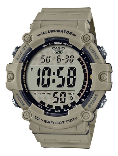 Reloj Casio Iluminator Ae-1500wh-5avef 100% Original Y