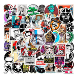 50 Uds Stickers Calcomanias Star Wars, Darth Vader...