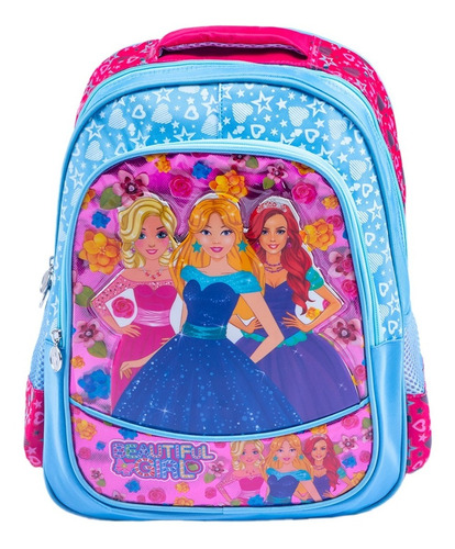 Mochila Escolar Infantil Menina Princesa Bolsa Resistente