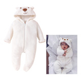 Ropa De Bebé Lindo Mameluco De Oso De Peluche