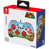 Nintendo Switch Hori Pad Mini Mario Bros Control Alámbrico 