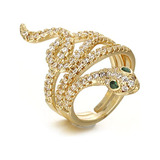 Anillo Serpiente Winssigma Para Mujeres