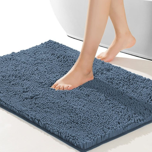 Alfombra De Baño, Antideslizante, Suave, Acogedora, Peluda,