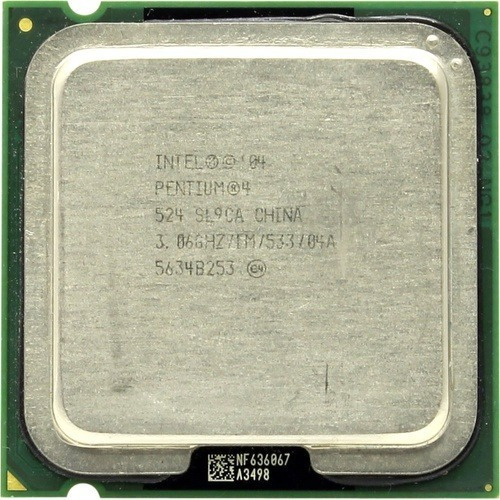 Microprocesador 775 Intel Pentium 4 524 1mb 3,06 Ghz 533fsb 
