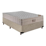 Cama Box Casal E Colchão Ortobom Airtech Molas Superpocket