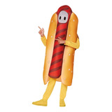 Fall Guys, Disfraz/cosplay Traje Hot Dog, Niño