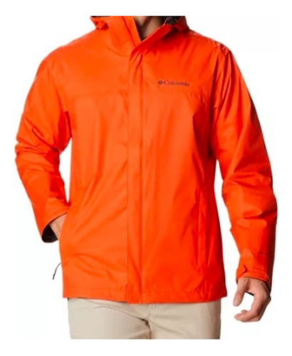 Campera Columbia  Omnitech Waterlight Rain Para Hombres