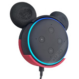 Suporte Para Echo Dot 3 Alexa Estilo Mickey De Parede