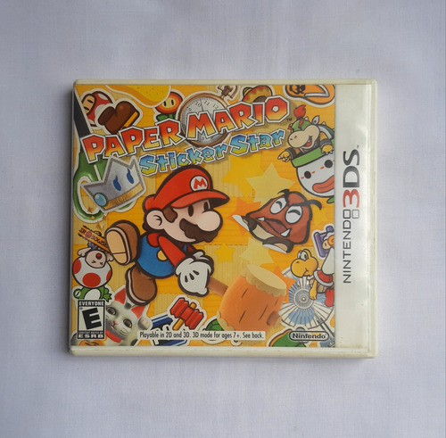 Paper Mario Sticker Star Nintendo 3ds Físico Usado