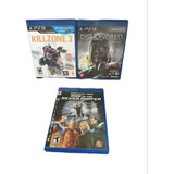 Trilogía Dishonored Ps3 Incluye Killzone 3 + 4 Fantasticos 