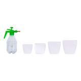 Vaso De Plantas Artificial Pequeno Decoração+borrifador