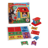 Juego De Mesa Chanchitos Constructores Colores Ruibal Niños