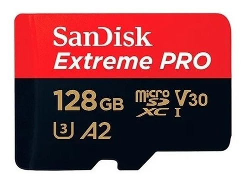 Microsd Sandisk Extreme Pro 128gb Sdsqxcd-128gn6ma