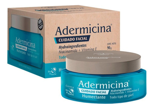 Adermicina Crema Facial Humectante Vitamina E X90gr