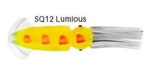 Isca Lula Soft 23cm 62.5g Luminous Cor: Sq12 Albatroz 