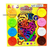 Plastilina Infantil Y Moldes De Abecedario Abc Con Factura