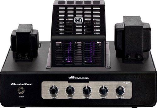 Ampeg Pf20t Cabezal Valvular Bajo 20 Watts 12ax7 6v6 Color Negro