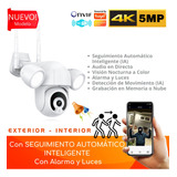 Cámara Wifi Inteligente 4k/5mp-motorizada-luces-audio-alarma