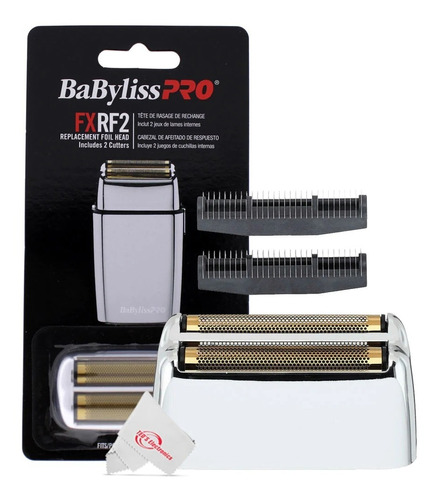 Lâmina Shaver Babyliss Prata Fx02 Tela + Lâmina