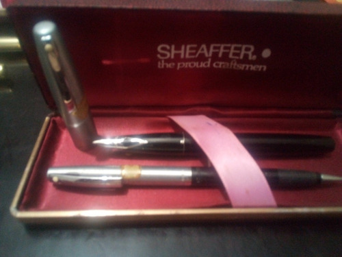 Juego De Pluma Fuente Y Portaminas Sheaffer