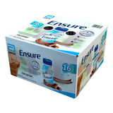 Ensure Suplemento Alimenticio Sabor Chocolate 16 Pzas-237 Ml