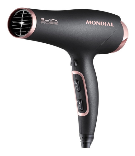 Secador De Cabelos Black Rose Line Mondial 220v