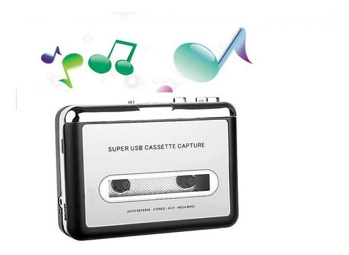 Convertidor De Cassette Walkman A Usb Formato Mp3