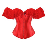 Cinturón Columbia Faja Corsette Victoriano Corset Bordado