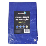 Lona Plástica Encerado Impermeável Importway 5mx3m Multiuso