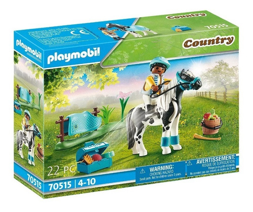 Playmobil Country 70515 Poni Coleccionable Lewitzer Caballo