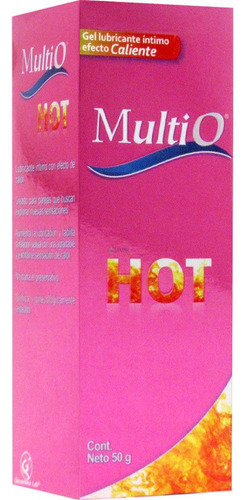 Multio Hot Gel Lubricante Íntimo Efecto Caliente 50g Multi O