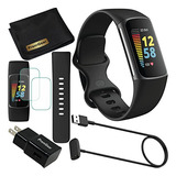 Fitbit Charge 5 Rastreador Fitness Avanzado (negro) Con Gps Color De La Caja Negro