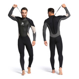 Mono Completo Para Hombre, Surf Con Espalda, Buceo, 3 Mm