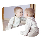 Espelho Acrílico Quarto Do Bebê Neném Montessoriano 80x40